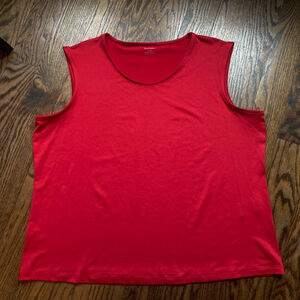 TanJay Tank Top Women's XL Red